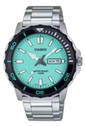 Casio Sport Diver 100m - Aqua Green (MTD-125D-2A2VDF) Men's Watch_main