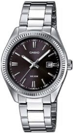 Casio Collection Date - Black (MTP-1302D-1A1VDF) Men's Watch_main