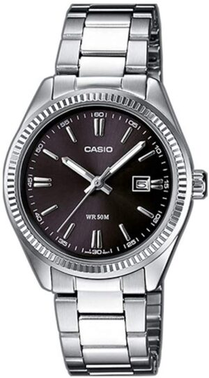 Casio Collection Date - Black (MTP-1302D-1A1VDF) Men's Watch_main