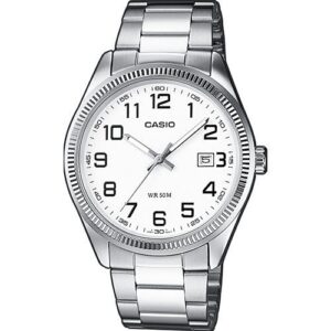 Casio Collection Date - White. Arab Numbers (MTP-1302PD-7BVDF) Men's Watch_main