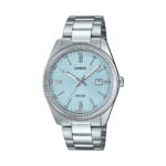 Casio Collection Date - Golf Ball Dial - Light Blue (MTP-1302PE-2AVEF) Men's Watch_main