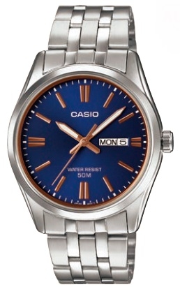 Casio Collection Date. Bracelet - Blue (MTP-1335D-2A2VDF) Men's Watch_main