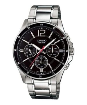 Casio Collection Multifunction Calendar - Black (MTP-1374D-1AVDF) Men's Watch_main
