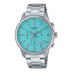 Casio Collection Chrono Date - Aqua Green (MTP-E515D-2A2VDF) Men's Watch_main