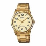 Casio Collection Only Time. Gold - Champagne (MTP-V001G-9BUDF) Men's Watch_main