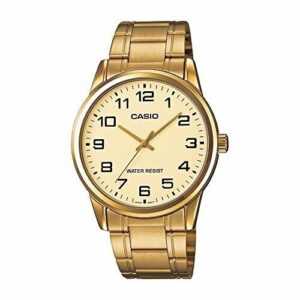 Casio Collection Only Time. Gold - Champagne (MTP-V001G-9BUDF) Men's Watch_main