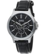 Casio Collection Multifunction. Leather - Black (MTP-V300L-1AUDF) Men's Watch_main