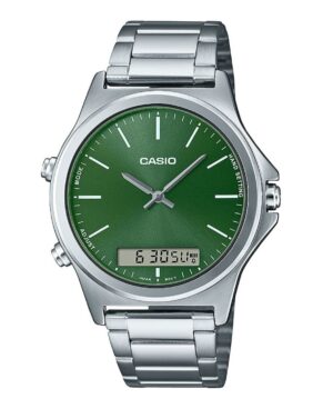 Casio Collection Ana-digit Alarm - Forest Green (MTP-VC01D-3EUDF) Men's Watch_main