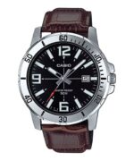 Casio Sport Collection Diver 50m Leather - Brown (MTP-VD01L-1BVUDF) Men's Watch_main