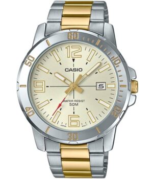 Casio Sport Collection Diver 50m Two Tones - Gold (MTP-VD01SG-9BVUDF) Men's Watch_main