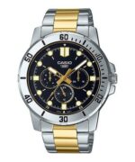 Casio Collection Diver Multifuction Steel&gold - Black (MTP-VD300SG-1EUDF) Men's Watch_main