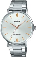 Casio Collection Minimal. Metal - Argentee (MTP-VT01D-7BUDF) Men's Watch_main