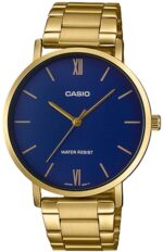 Casio Collection Minimal Gold - Blue (MTP-VT01GB-2B) Men's Watch_main