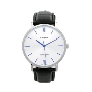Casio Collection Minimal. Leather - Black (MTP-VT01L-7B1UDF) Men's Watch_main