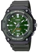 Casio Sport Diver - Illuminator Wr 100mt - Army Green (MW-620H-3AVDF) Men's Watch_main