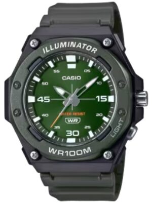 Casio Sport Diver - Illuminator Wr 100mt - Army Green (MW-620H-3AVDF) Men's Watch_main