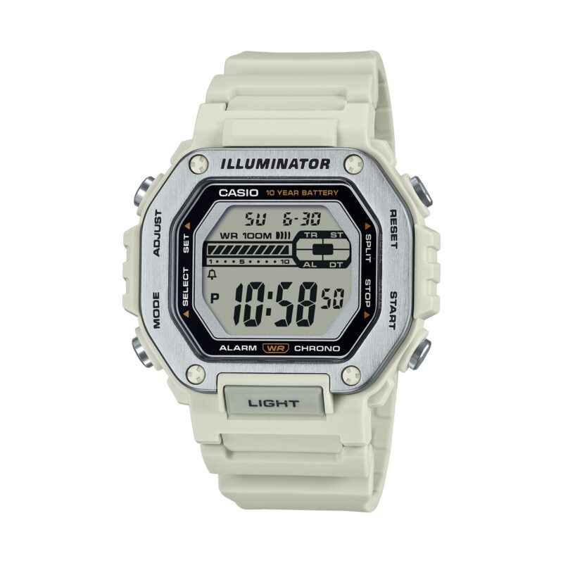 Casio Sport Diver - Oversize White- Illuminator 10 Year Battery (MWD-110H-8AVEF) Men's Watch_main