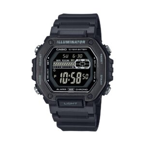 Casio Sport Diver - Oversize Black - Illuminator 10 Years Battery (MWD-110HB-1BVEF) Men's Watch_main