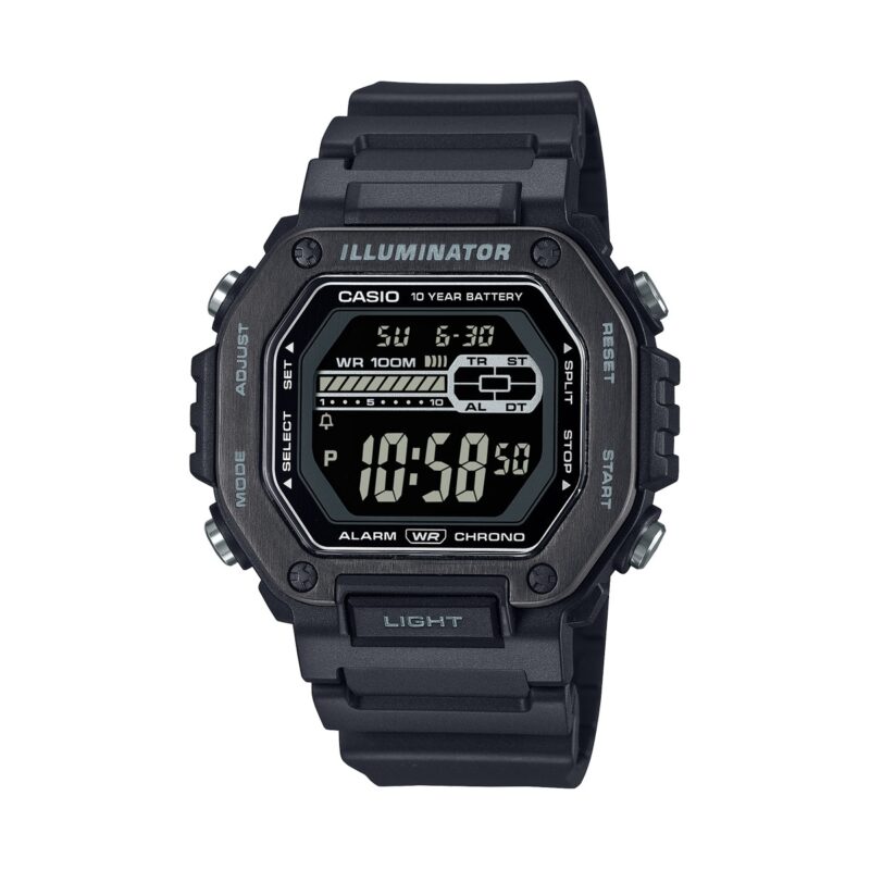 Casio Sport Diver - Oversize Black - Illuminator 10 Years Battery (MWD-110HB-1BVEF) Men's Watch_main