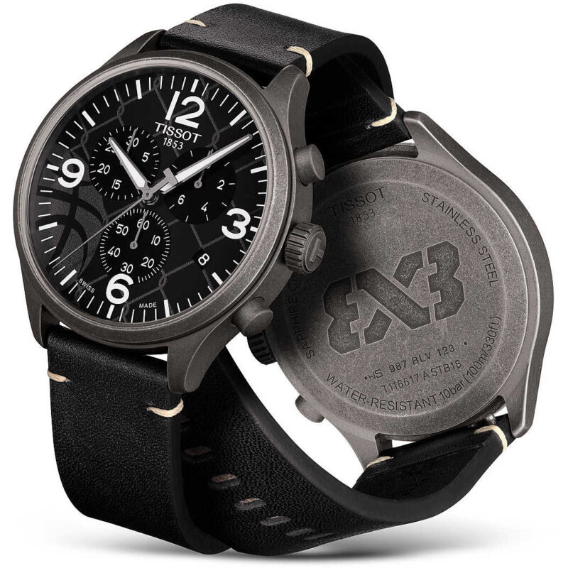 Tissot Chrono Xl 3x3 Street Basketball - Special Pack. 2 Straps (T1166173606700) Men's Watch_1