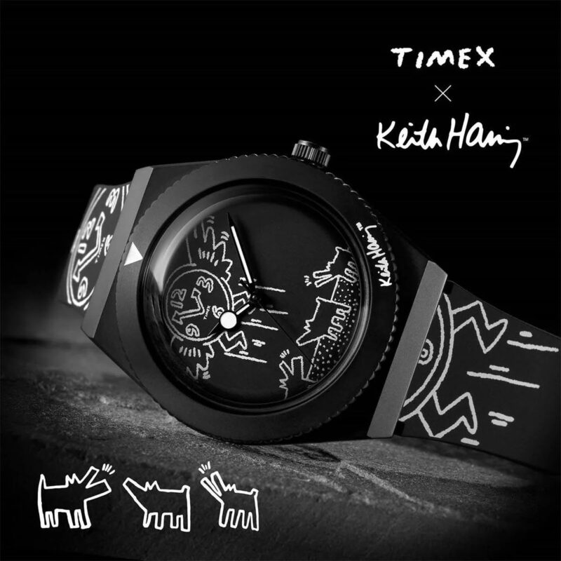 Timex Q X Keith Haring Special Edt. (TW2W25600) Men's Watch_1