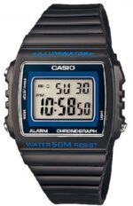 Casio Timeless Collection Sport Illuminator Wr 50m. Alarm. Chronograph - Grey (W-215H-8A) Unisex Watch_main