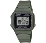 Casio Timeless Collection Sport Illuminator Wr 50m. Alarm. Chronograph - Army Green (W-217H-3AVDF) Men's Watch_main