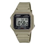 Casio Timeless Collection Sport Illuminator Wr 50m. Alarm. Chronograph - Sand (W-217H-5AVDF) Men's Watch_main