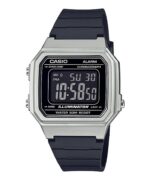 Casio Timeless Collection Sport Illuminator Wr 50m. Alarm. Chronograph - Silver - Metal Serie (W-217HM-7BVDF) Men's Watch_main
