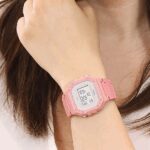 Casio Timeless Collection Sport Illuminator Wr 50m. Alarm. Chronograph - Pink - Colored Serie (W-218HC-4AVEF) Unisex Watch_2