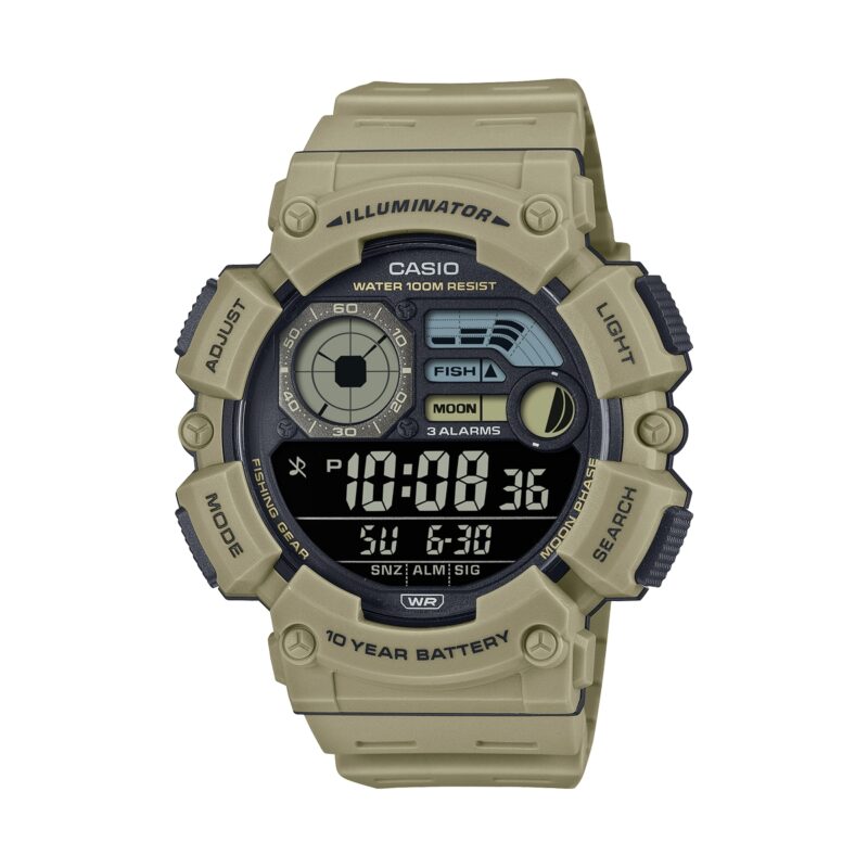 Casio Sport Illuminator 10 Years Battery - Sand (WS-1500H-5BVEF) Men's Watch_main
