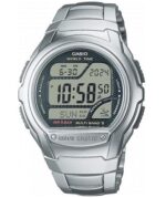 Casio Wave Ceptor - World Time. Radio Controlled. Radio Signal Receiver (eu. Usa. Japan) (WV-58RD-1AEF) Men's Watch_main